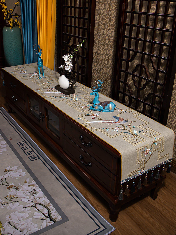 茶几电视柜组合套装桌布布艺盖巾防尘罩盖布长方形餐桌垫客厅家用,居家布艺,沙发垫,淘宝优惠券,粉丝福利购,淘宝优惠卷