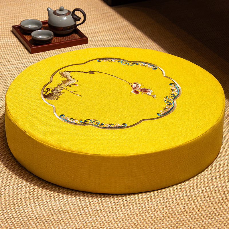 蒲团坐垫禅修地上打坐垫跪拜垫圆垫子可拆洗坐墩大号家用地垫定制,居家布艺,蒲团,淘宝优惠券,粉丝福利购,淘宝优惠卷