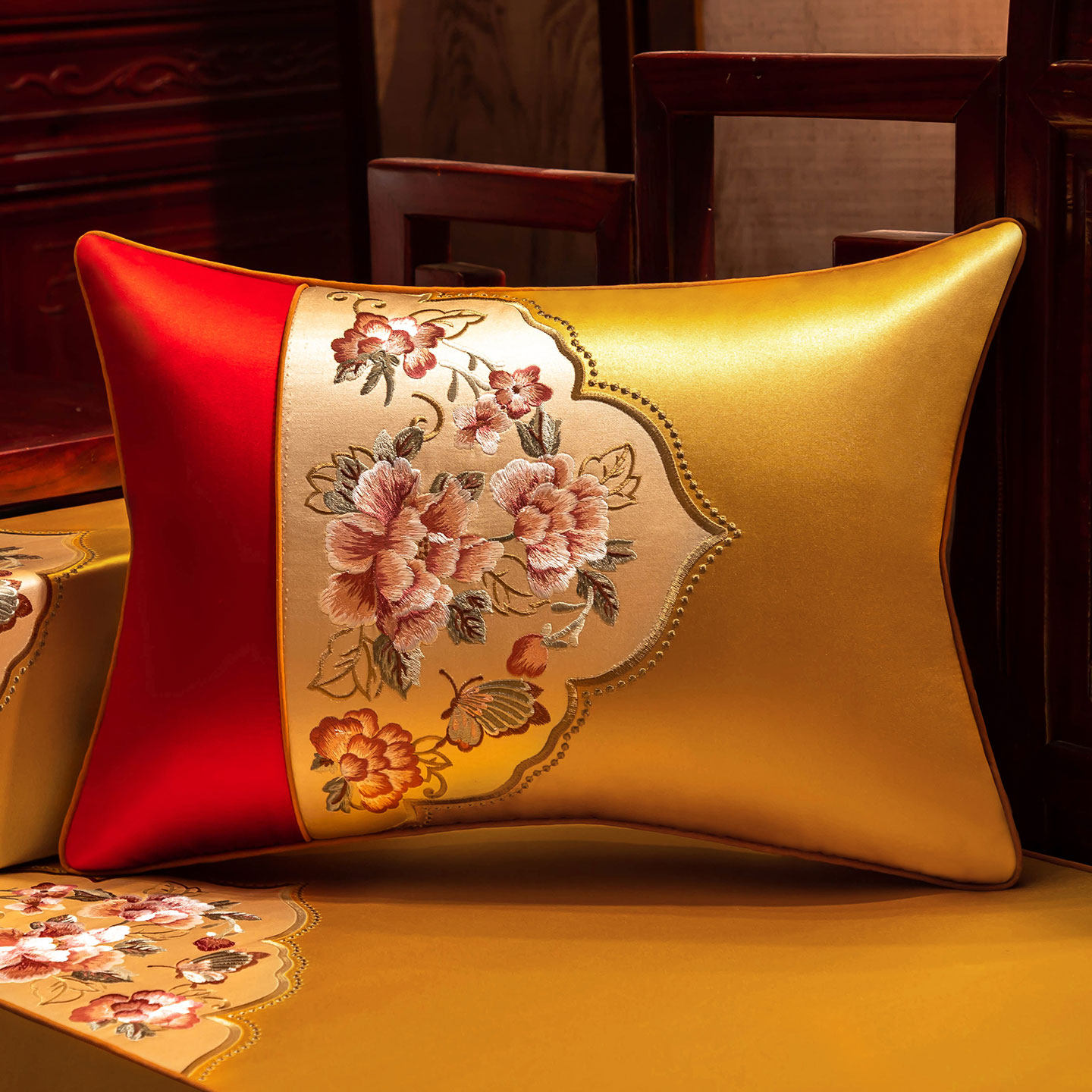 中式轻奢抱枕含芯家用罗汉床靠背垫靠枕客厅腰枕枕头高端可定制,居家布艺,腰靠垫,淘宝优惠券,粉丝福利购,淘宝优惠卷