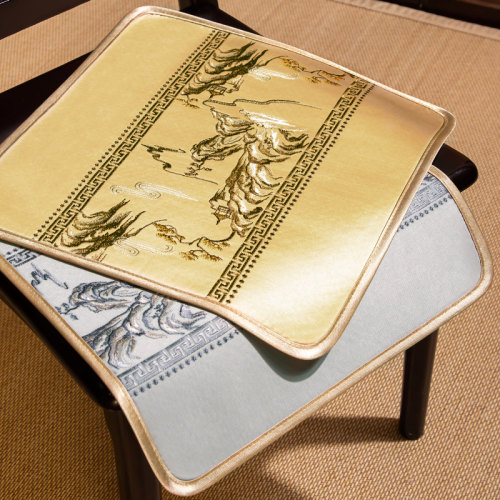 中古风椅垫茶椅防滑软垫
