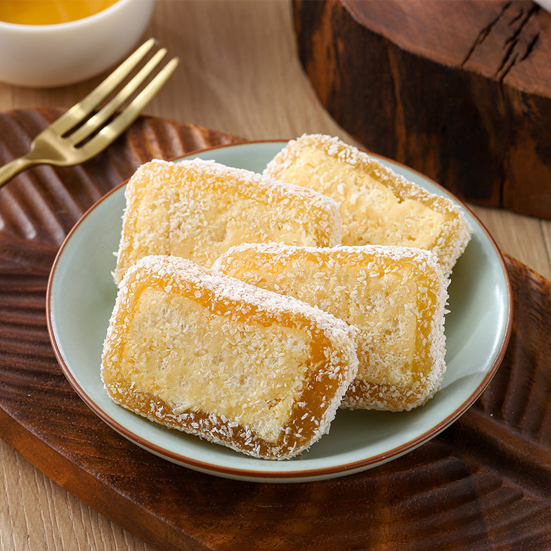 老狮夫奶芙卷鸭脖糖泉州特产小吃糕点解馋网红休闲零食独立小包装