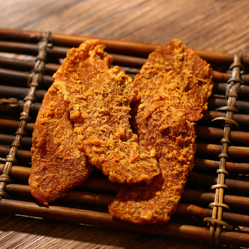 马马妈猪肉片猪肉条福建泉州闽南特产营养肉干脯办公室休闲零食品