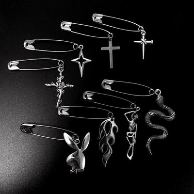 冲冠人气新款金属别针扣针极简风