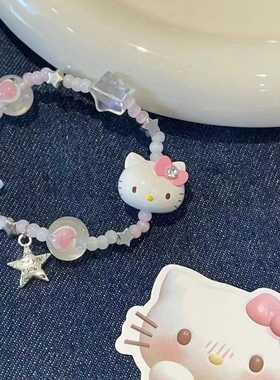 kt猫新款百搭甜美风饰品轻奢