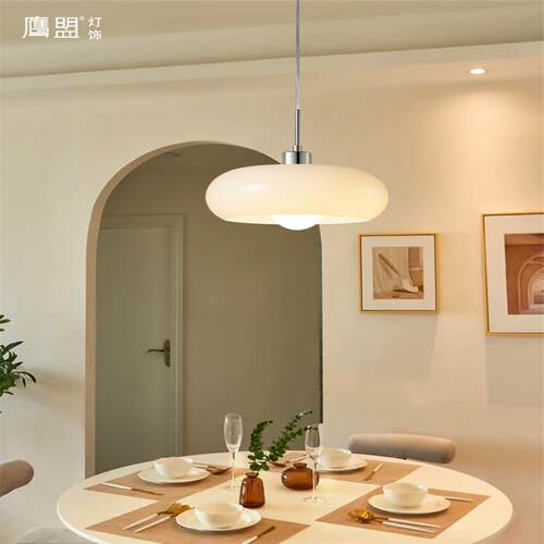 北欧中古包豪斯氛围日式吊灯餐厅法式卧室复古vintage灯casa照明