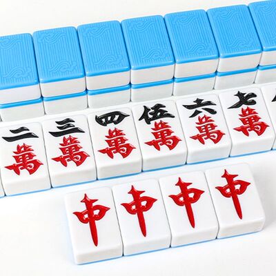 麻将牌家用手搓中号大号