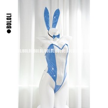 BOLOLI胜利女神NIKKE梅里新服装mary漆皮透明兔女郎同人cosplay