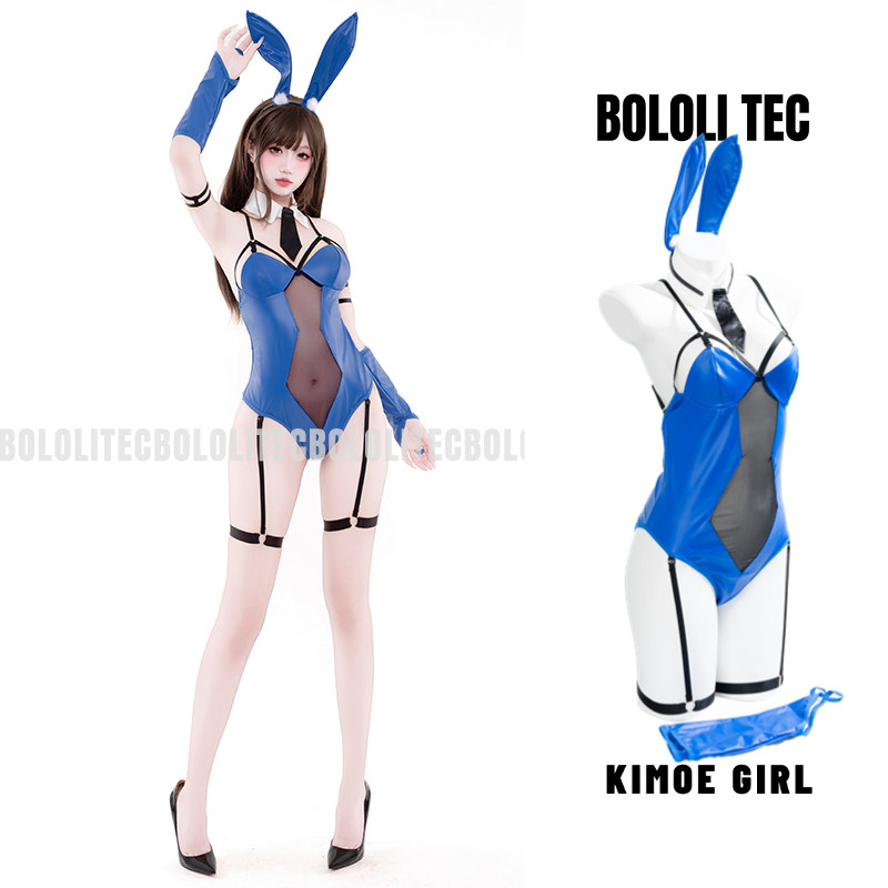 原創性感鏤空兔女郎套裝