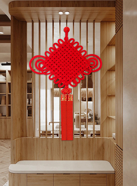 中国结挂件客厅高档大号2026新款福字挂饰玄关平安入户门乔迁装饰