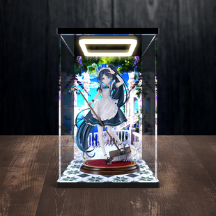 适用【Hpoi】GSC 碧蓝档案 天童爱丽丝 女仆手办回型灯防尘收纳柜