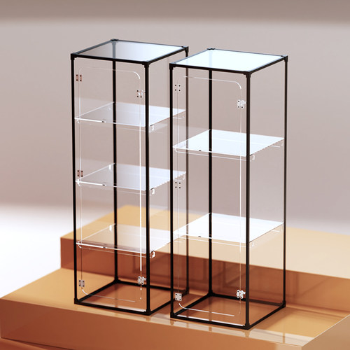 手办展示柜盲盒收纳展示架亚克力