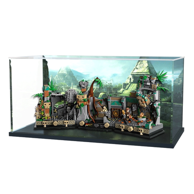 乐高77015金像古庙模型展示柜