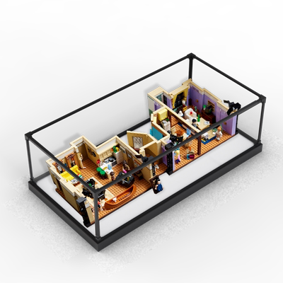 咖啡厅展示柜乐高亚克力