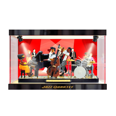 适用乐高21334防尘展示柜