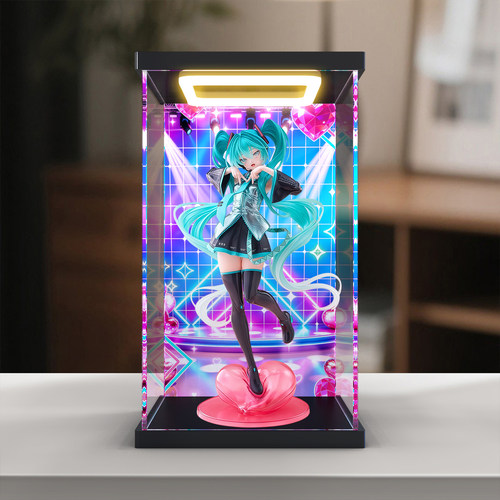 适用TAITO T-most VOCALOID 初音未来 手办模型回灯亚克力展示盒