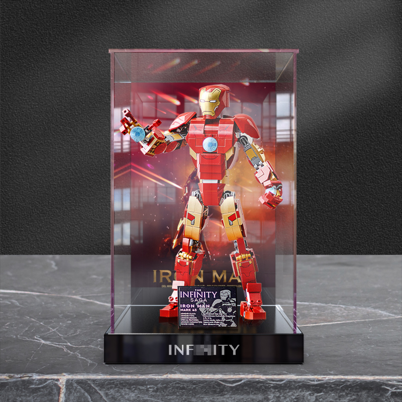 适用乐高76206收纳展示柜