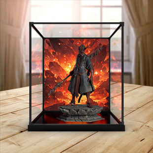 亚克力防尘罩适用于黑神话 悟空 天命人·夜叉王厌火套手办展示柜