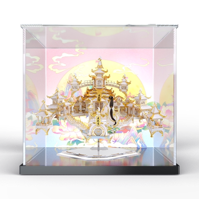 拼酷广寒宫抖音3D立体展示柜