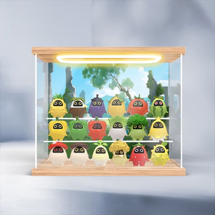 适用绝区零 邦布蔬果国度 迷你盲盒手办摆件玩具礼物亚克力展示柜