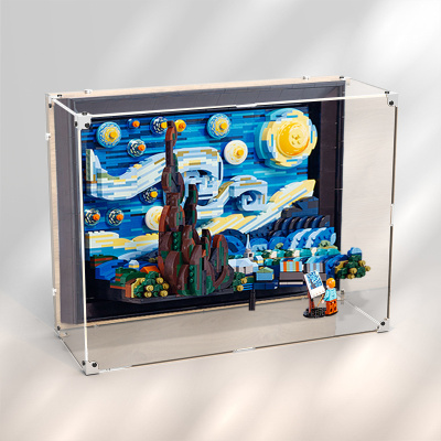 透明乐高21333亚克力展示柜