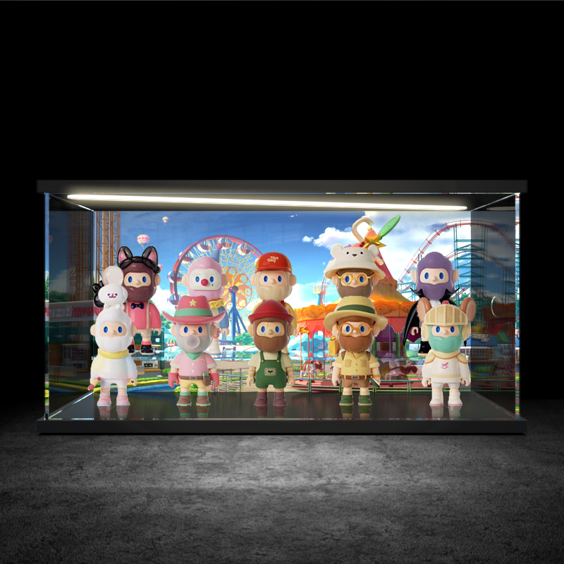 灯光BOB乐园幻境系列展示柜