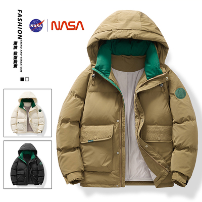 NASA联名简约加厚羽绒外套