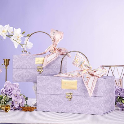 礼物盒创意生日礼品盒高级感伴手礼盒子送伴娘仪式感手提空盒包装