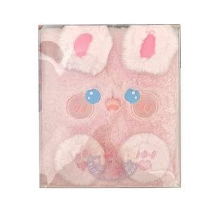 可爱立体毛绒绒A5活页卡册挡板套装四宫格创意高级感专辑小卡收纳册3寸5寸7寸拍立得相册高档生日礼物纪念册