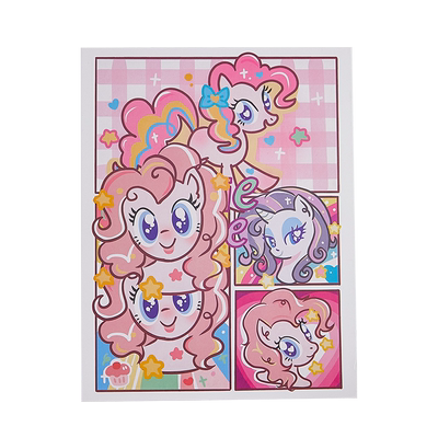 可爱小马宝莉四宫格活页卡册3寸