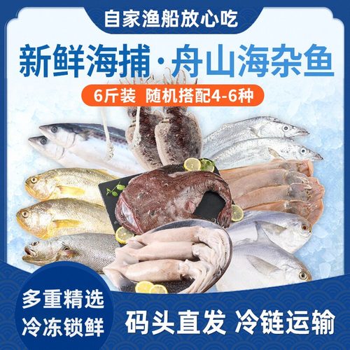 鲜优虹鲜活冷冻海杂鱼