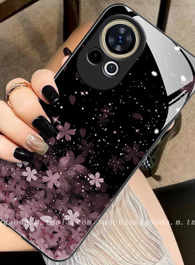 满天星花朵适用华为nova12手机壳nova11pro女8se新款hinova10液态玻璃7pro高端nova9防摔全包nova6保护套简