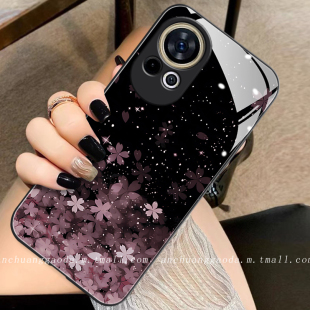 满天星花朵适用华为nova12手机壳nova11pro女8se新款hinova10液态玻璃7pro高端nova9防摔全包nova6保护套简