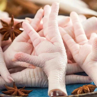 新鲜鸡爪子凤爪冷冻短柄凤爪生鲜鸡肉无骨脱骨生鸡脚商用食材