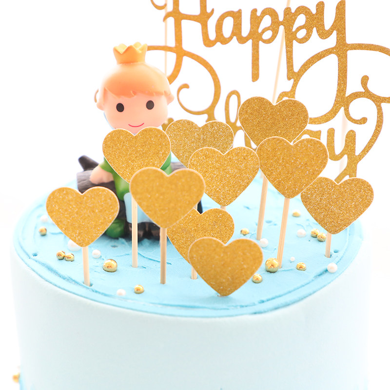 生日装饰场景布置蛋糕插牌甜品装饰烘焙派对创意卡通猪爸爸热气球
