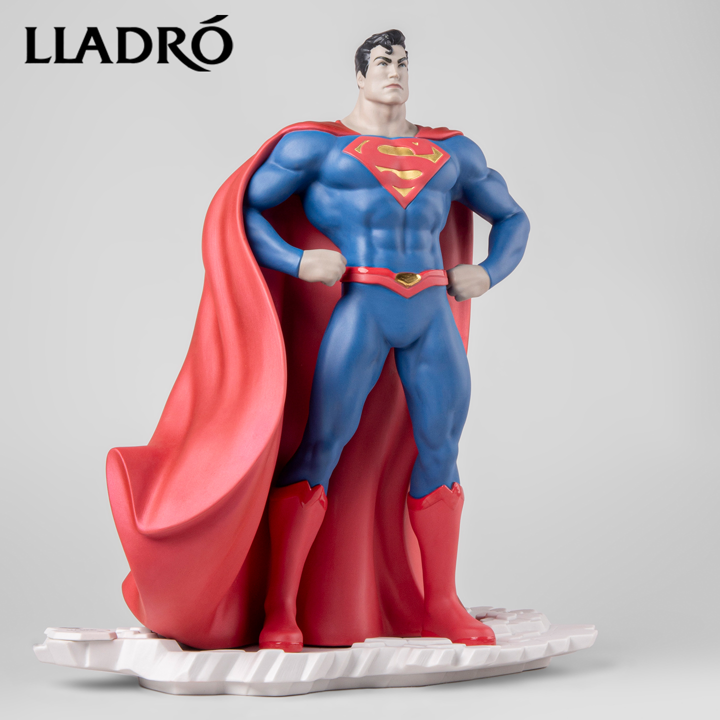 LLADRO 雅致DC漫画超人限量版桌面装饰手办客厅玄关高档艺术摆件
