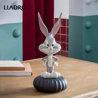 【线上限量首发】LLADRO雅致 兔八哥 可爱卡通潮玩手办摆件礼物
