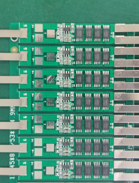 全新 7.2V 7.4V 7.6V 4MOS 10K热敏ntc 18650 锂电池2串保护板