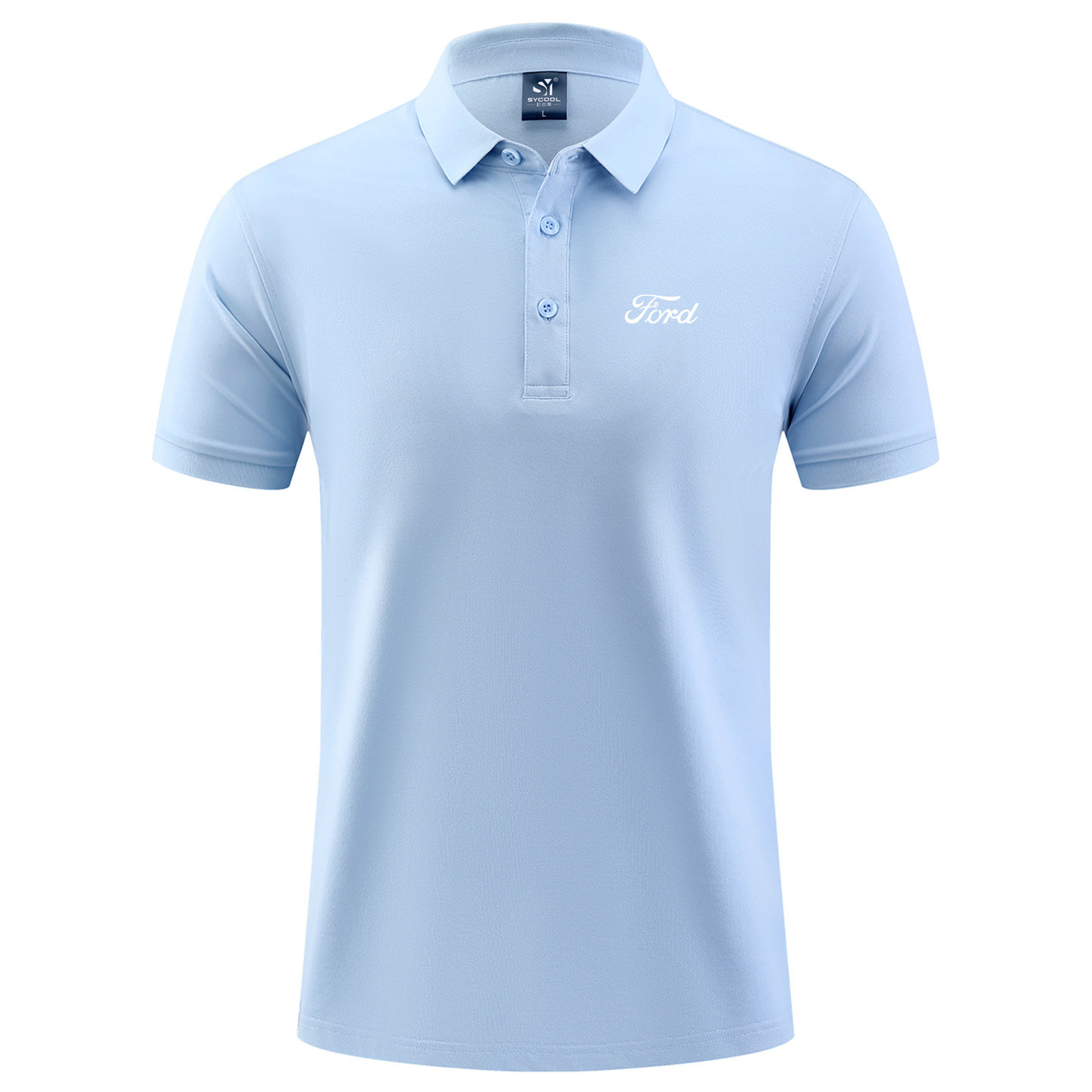 福特汽车4S店工作服POLO衫短袖