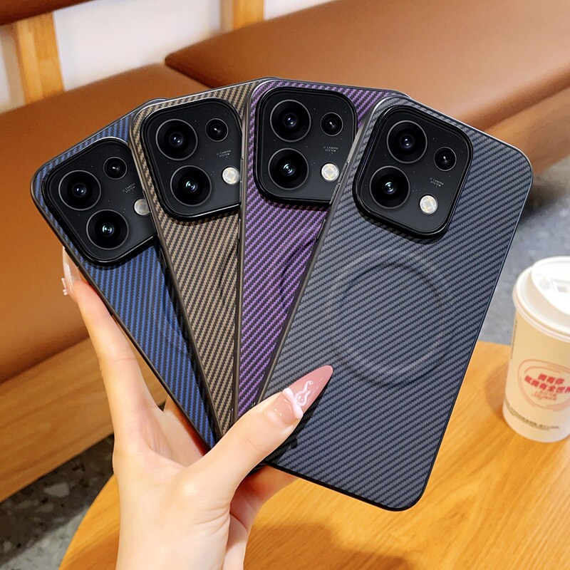 适用OPPOReno16手机壳奢华柔甲新款皮纹Reno16pro保护套潮牌大孔磁吸纤维纹包