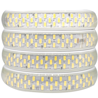 雷迪航超亮白光室外220v线灯暗槽