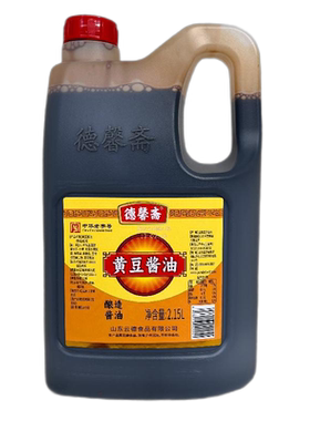 德馨斋酱油济南大桶三级海鲜