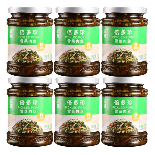 6瓶江苏拌面小康雪菜肉丝蘸料