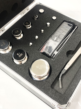 E1等级套装砝码1mg200g500g1kg2kg无磁316不锈钢天平校准砝码包邮