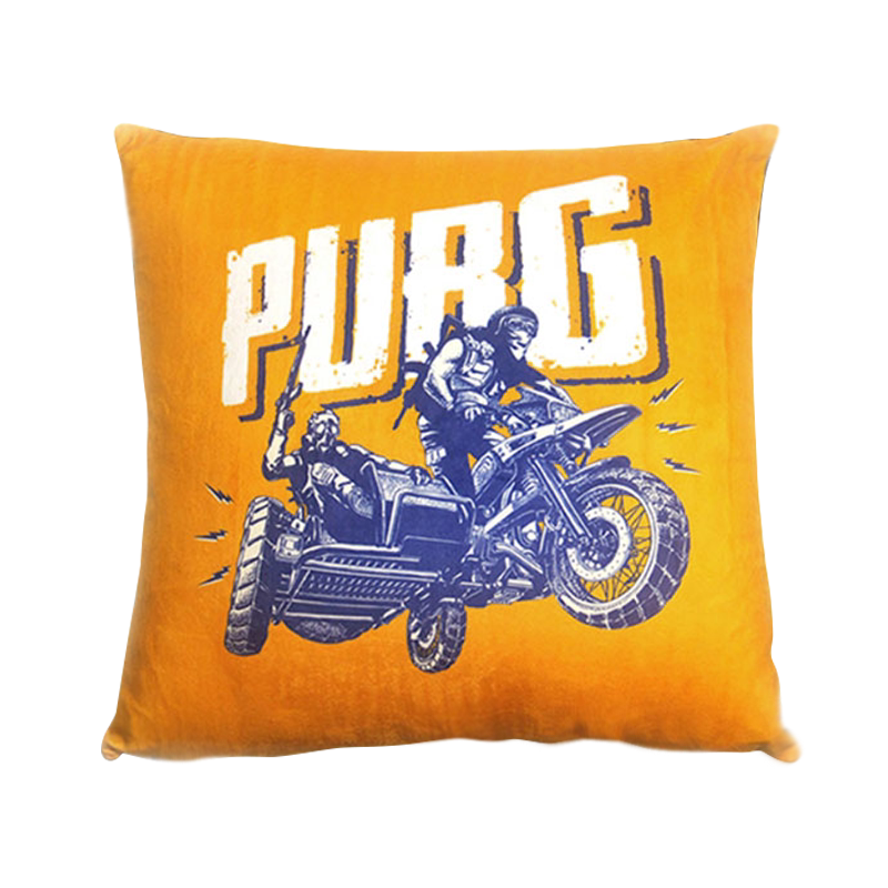 绝地求生PUBG官方正品 三轮摩托车 #1黑色  毛绒抱枕 靠枕