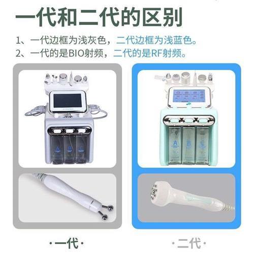 韩国氢氧小气泡美容仪器吸黑头吸出器毛孔清洁射频导入美容院专用