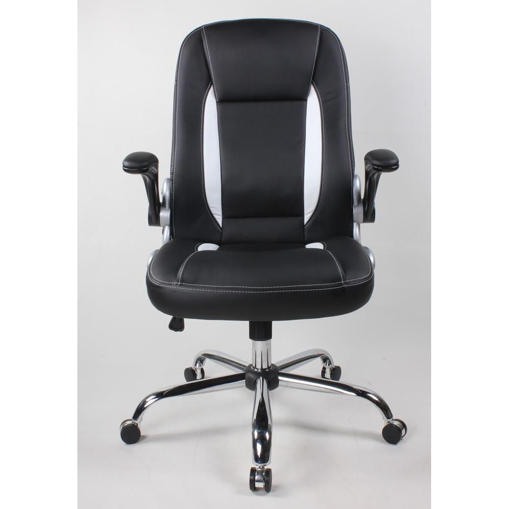 喜扬黑色办公按摩转椅扶手旋转升降盟