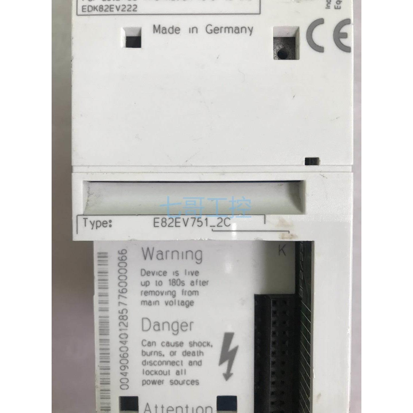 伦茨变频器 E82EV751-2C 0.75KW 功能正常询价