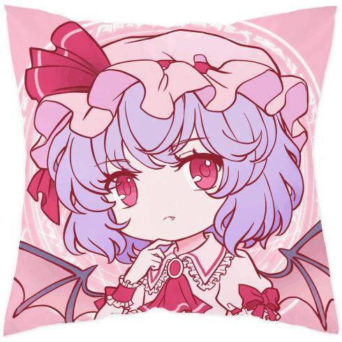 现货 蕾米莉亚东方同人抱枕40x40cm 350g棉枕芯+枕套 幻想颜百选