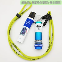 Зеленая полоса веревка+синий юань хаобай маки+синий и белый прозрачность