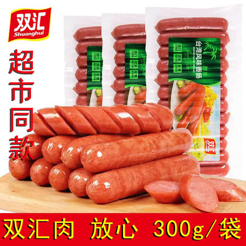 双汇大品牌放心300g/袋台式烤肠